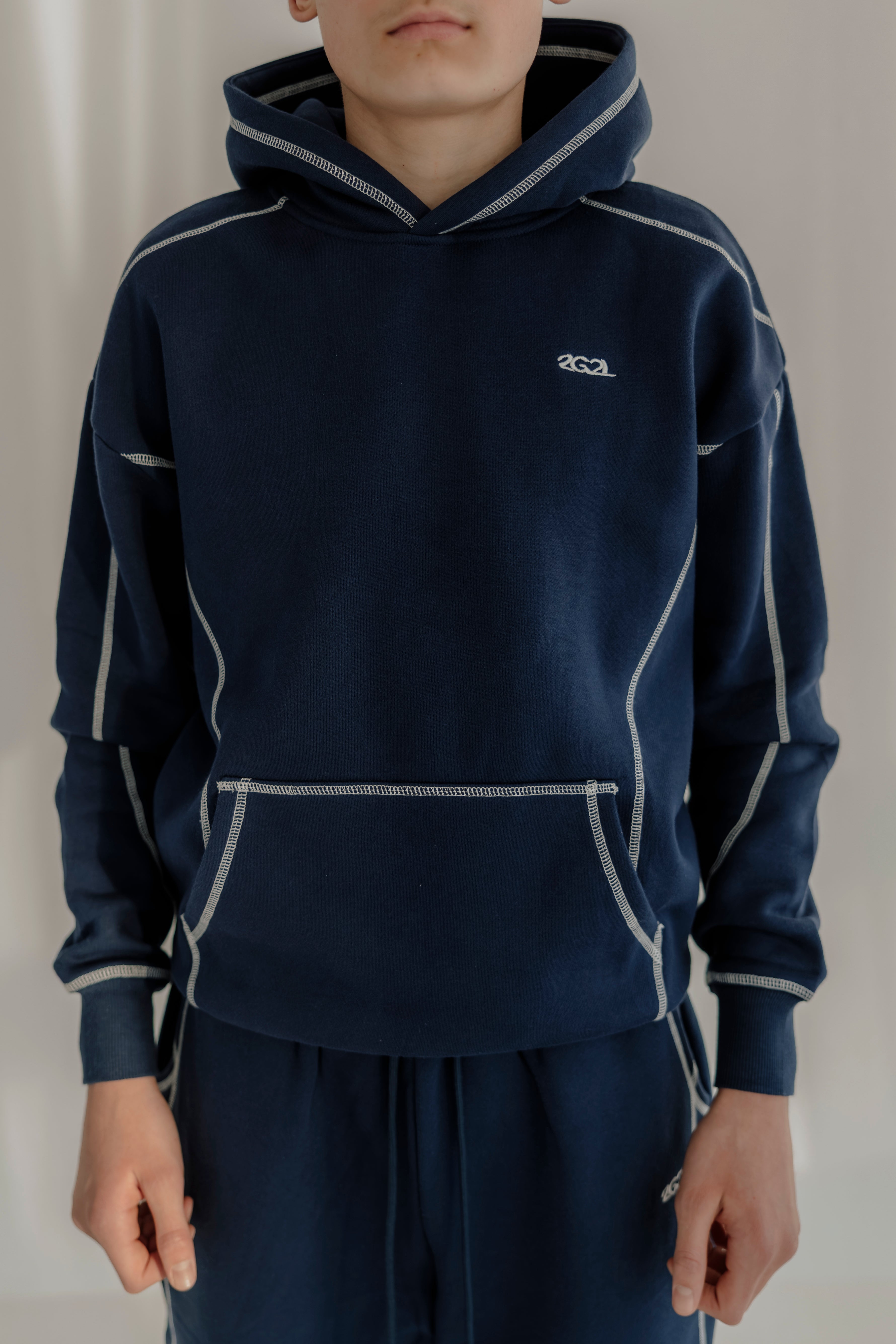 Essential Hoodie Orbit Blue