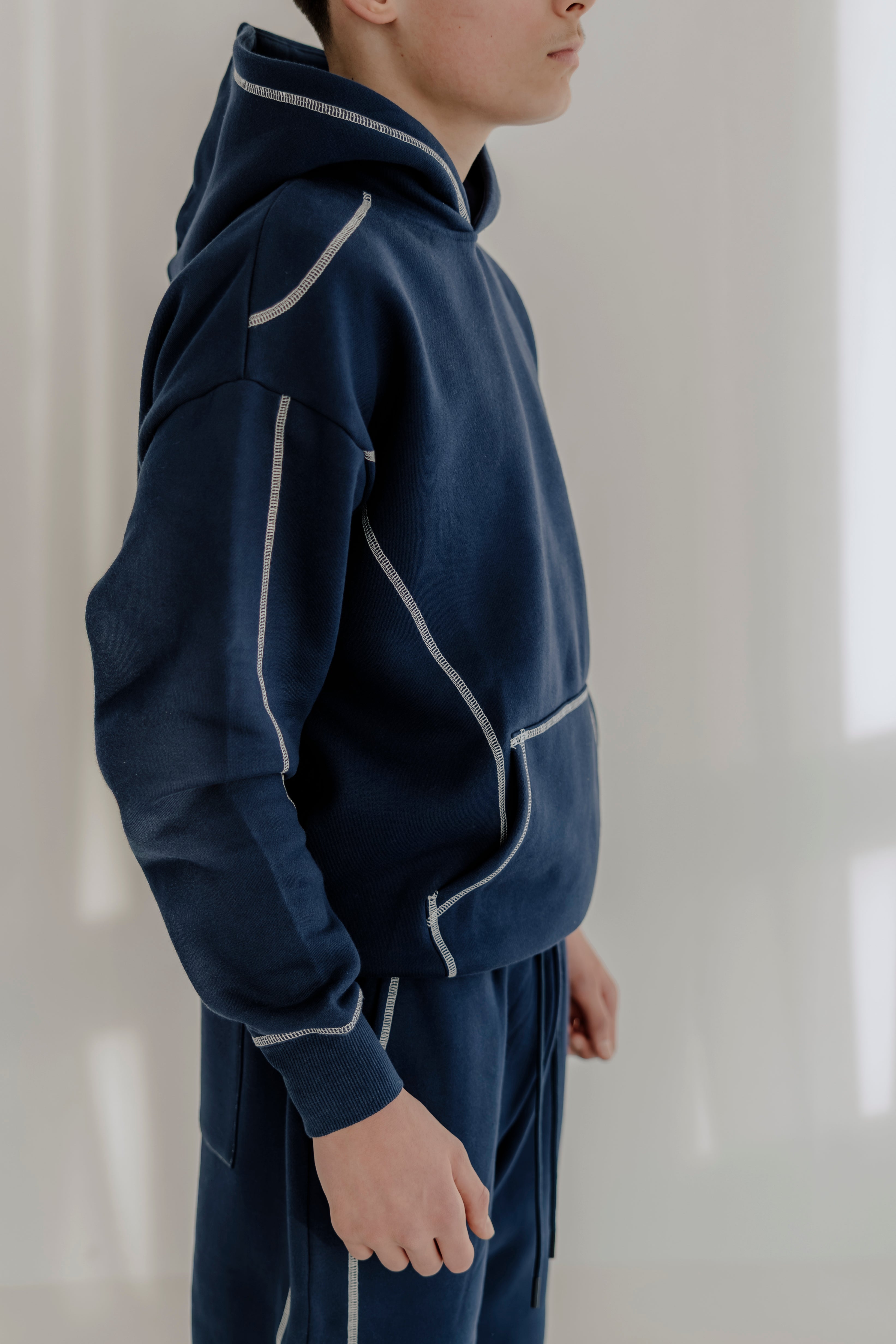 Essential Hoodie Orbit Blue